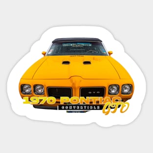 1970 Pontiac GTO Convertible Sticker